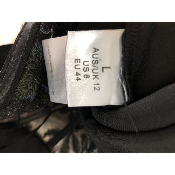 Bronx & Banco Annabelle Jumpsuit Sequin Black L - Picture 12 of 16